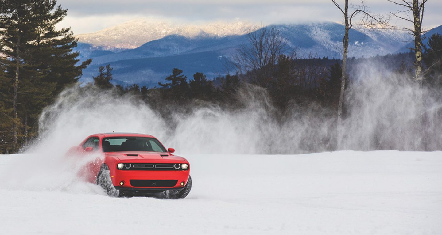 2018 Dodge Challenger RT Red Driving Exterior